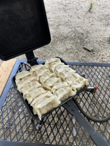 バウルーで焼く