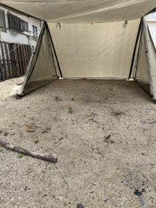 フィールドドアのパップテント