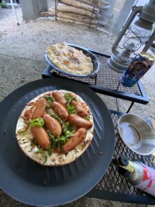 グリルパンで作る食事