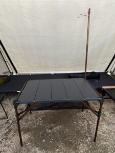 Moon Lence のキャンプテーブル