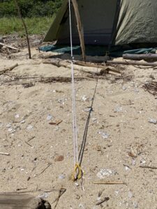 Daisoのアルミペグ