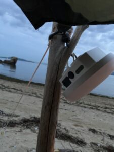 ぶら下げている時に便利なボタン