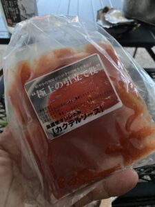 生牡蠣のソース