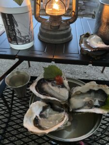 オイスターバー完成