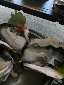 オイスターバー完成