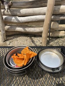 アルミパーソナルクッカーのスタッキング状態