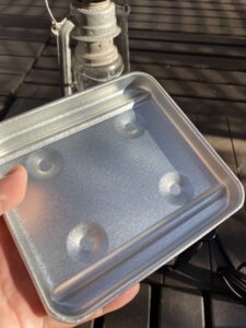 電気網焼き大将で焼く焼鳥