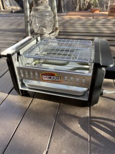 電気で焼く網焼き大将