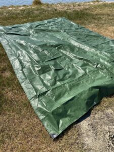 グリーンのシート