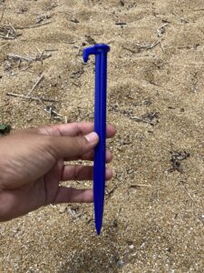 Daisoのサンドペグ