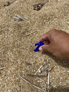 Daisoサンドペグを打ってみる