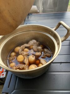 溜ま紐の煮込み