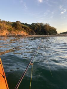 朝のカヤックフィッシング