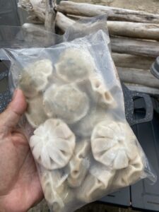 ビーガンニラ饅頭