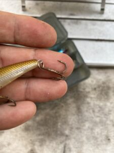 ダイソールアーのフック