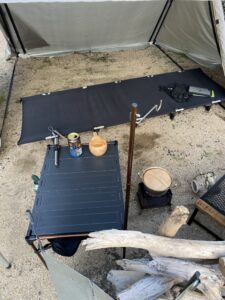 ガチ庭キャンプで使用するキャンプギア