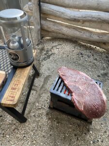 B-6君に乗り切らない肉のサイズ