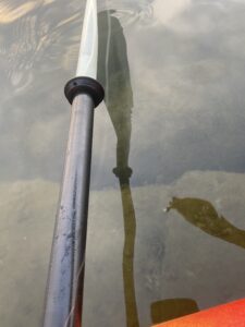 手釣りをする岩場