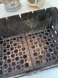 ハードロストルで火起こし