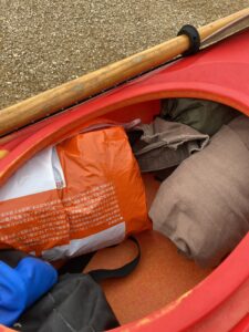 カヤックのパッキング