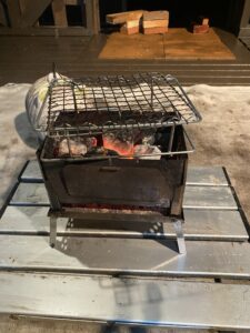 B-6君で炭火焼き