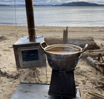 北陸アルミの段付き鍋