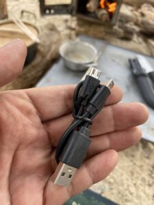 電熱線の入った靴下