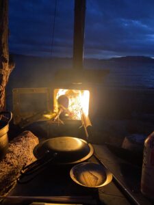 置いておくフライパン