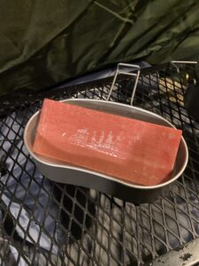 マグロを解凍する