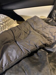 電気毛布のようなブランケット