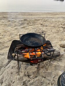 レトルトカレーを温める