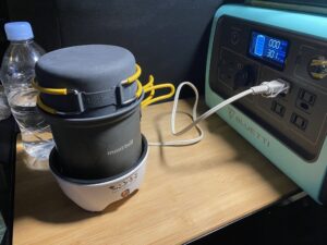 ポータブル電源の電池切れ