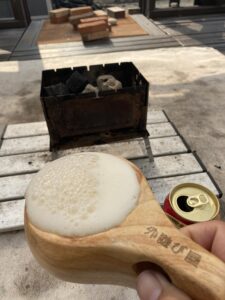 本麒麟で乾杯