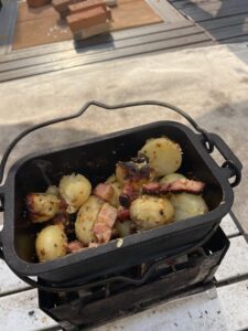 ジャーマンポテト完成