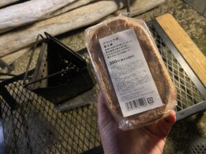 Daisoのロウの固形燃料