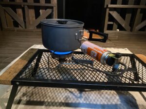 アルミクッカー使用してみる