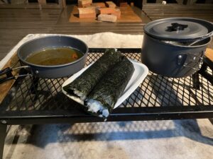 エビフライ巻き完成