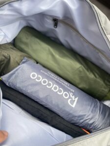 バックの中身様子