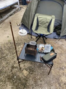 徒歩キャンプで持ってきたもの