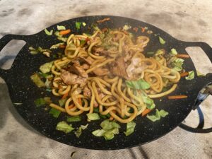 ソース焼きそば完成