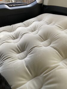 エアベッドを設営してみる