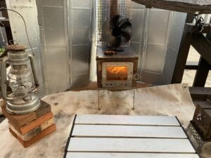 周り始めたエアファン