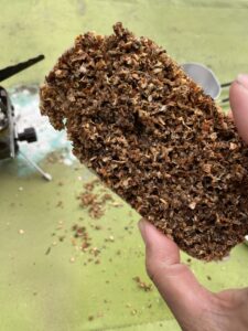 メスティンで作った着火剤