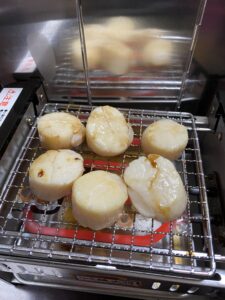 ホタテの炙り