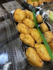 ホタテのフライ