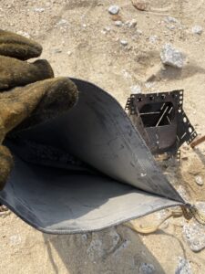 アッシュキャリーで持ち帰る