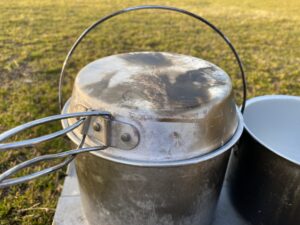 DUGの焚火缶の蓋