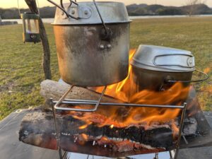 焚火台で使う焚火缶