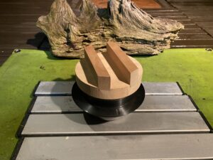 お米を炊く羽釜