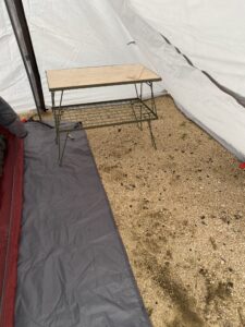 フィールドラック設営